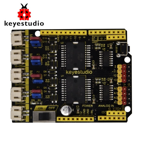 Keyestudio W5500 Ethernet Shield Ethernet Control Expansion Board for Arduino (Without POE)