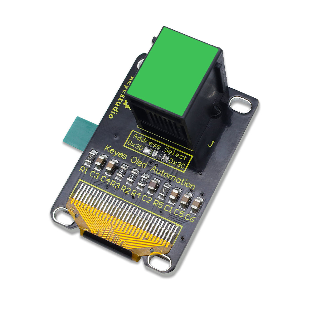 Keyestudio RJ11 EASY plug 128 x 64 OLED Module for Arduino STEAM
