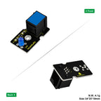 Keyestudio RJ11 EASY plug LED Module(Blue) for Arduino STEM