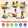 Kidsbits STEM Electronic Building Blocks Smart Binsite Kit Education Sensor Kits With ESP32 Board Support Kidsblock&Python Programming