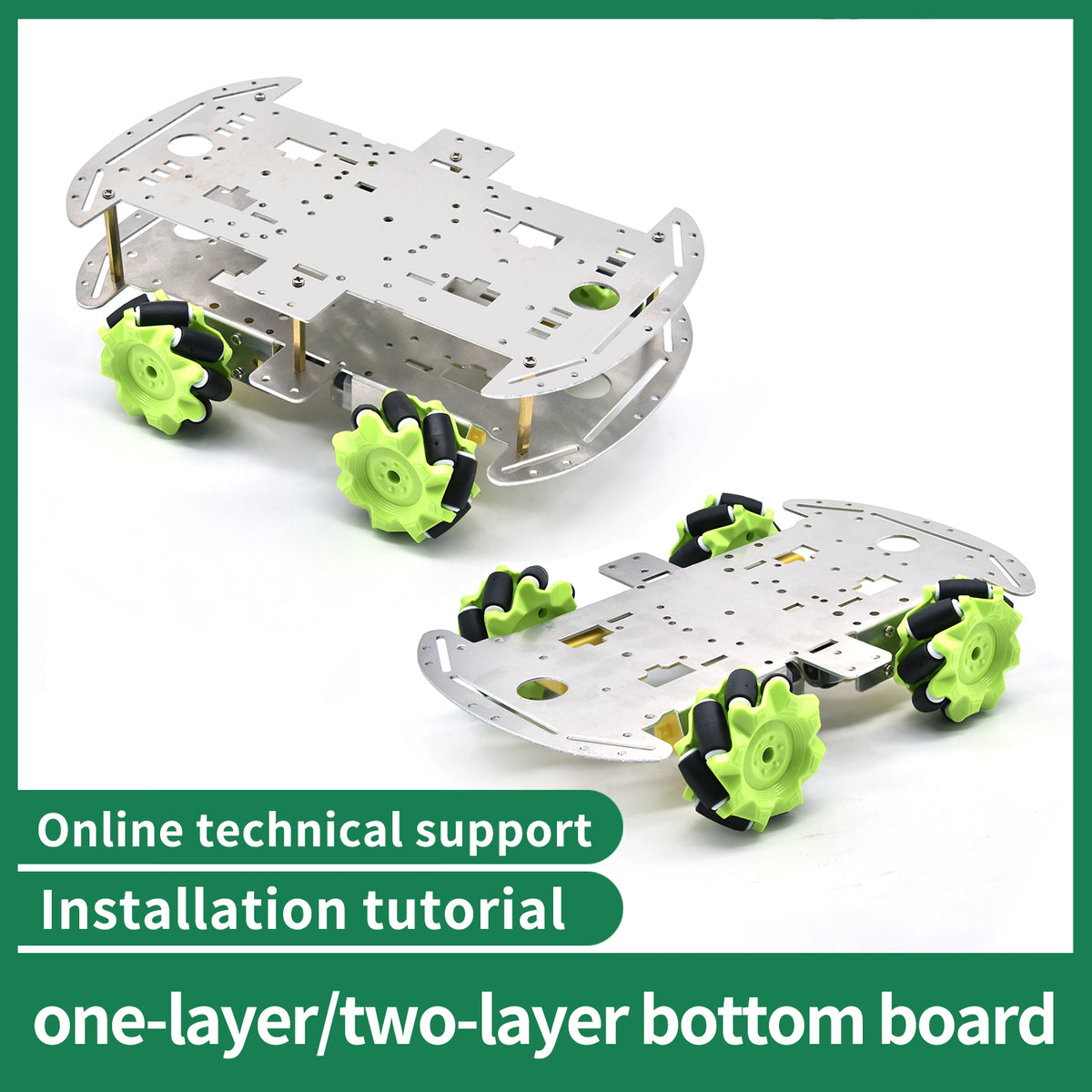 Keyestudio 4WD Mecanum Wheel Smart Robot Car Aluminum Chassis Kit For Arduino Raspberry Pi