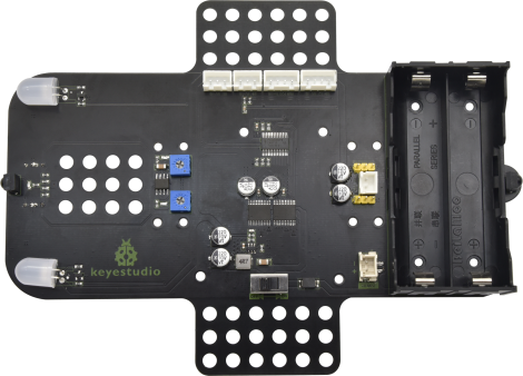 KS4032 Micro:bit 4WD Mecanum Robot Car - driver board