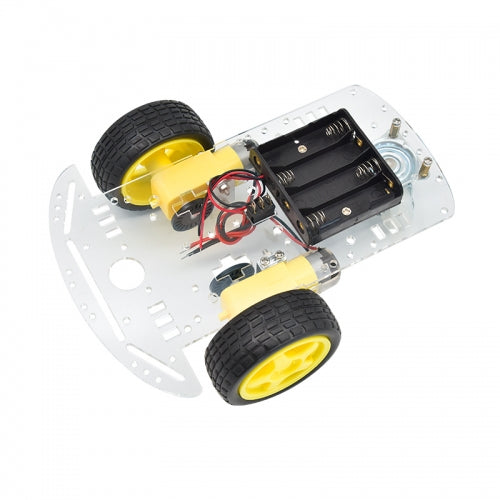 Keyestudio Tracing magnetic motor with encoder tachometer smart car chassis for Arduino Robot