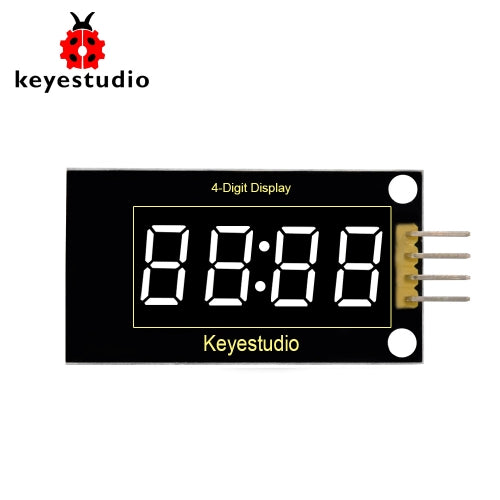 Keyestudio 4-digit LED Display Module TM1637 for Arduino