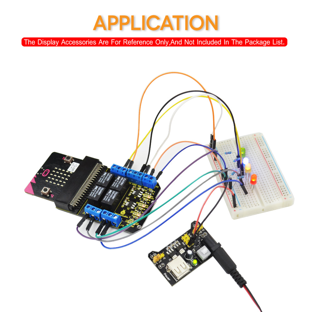 Keyestudio Micro bit Relay Breakout Board For Microbit