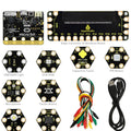 Keyestudio Honeycomb Smart Wearable Coding Kit for Micro:bit With 8 projects