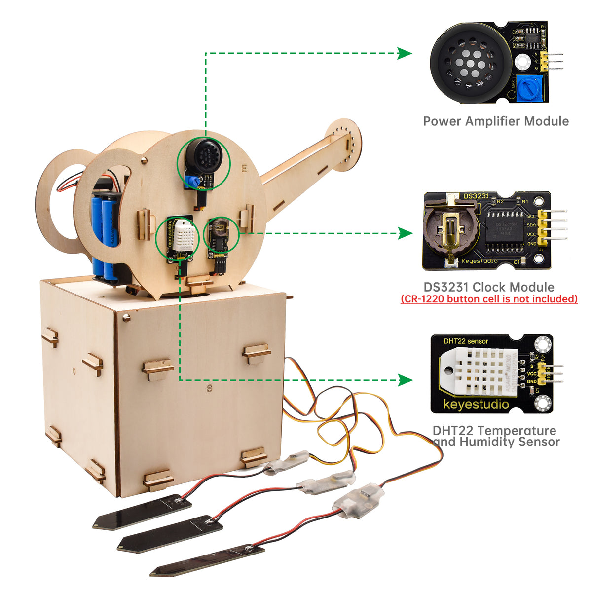 Keyestudio Automatic Watering System DIY Kit for Maker Arduino Kit