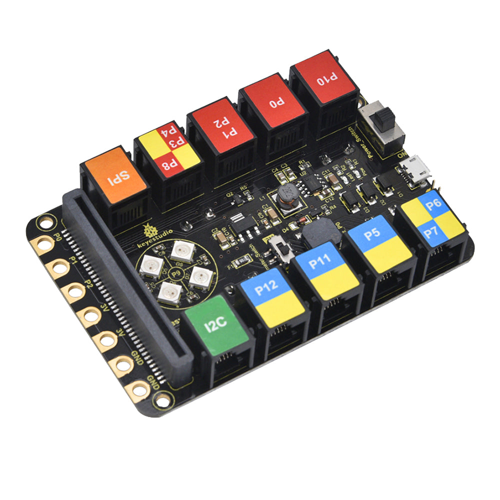 Keyestudio EASY Plug RJ11 6P6C Shield V1.0 for Micro:bit
