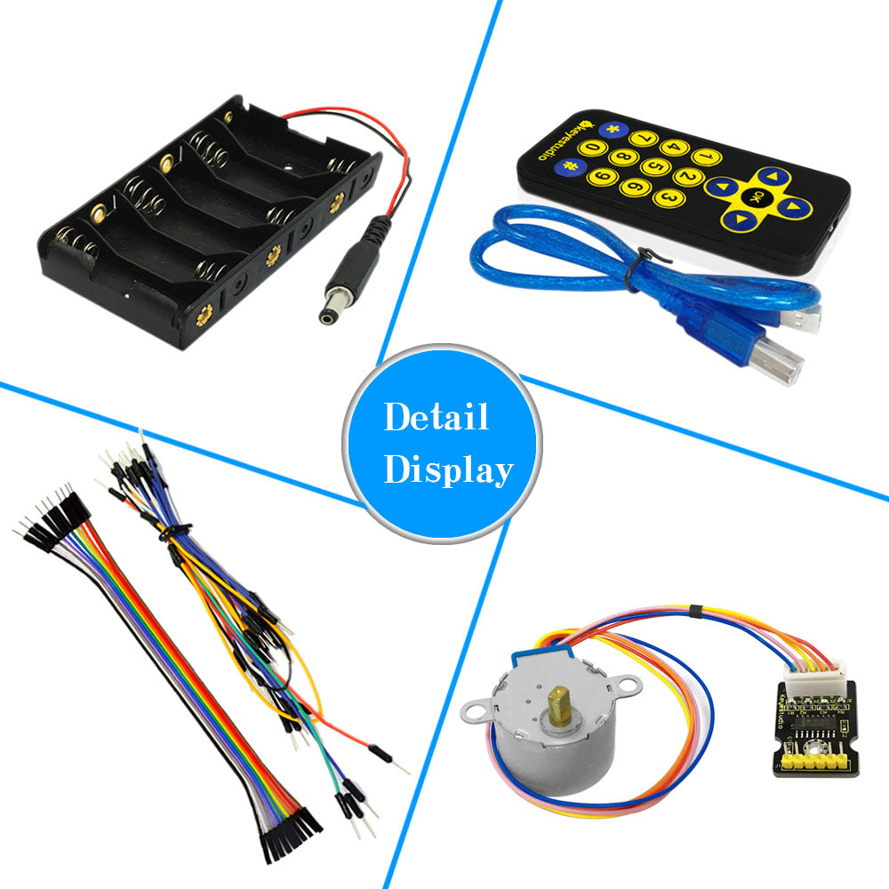 Keyestudio Advanced Starter Learning Kit For Arduino Education Project with R3 + PDF