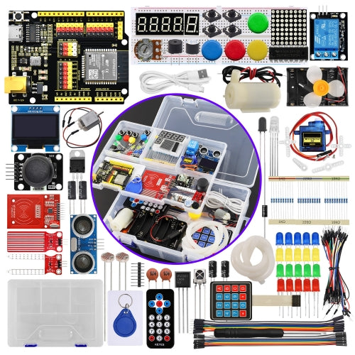 Keyestudio IOT Basic Learning Kit For ESP-32 Arduino Starter Kit With 40 Experiment Projects