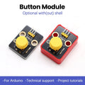 Keyestudio Button Module Compatible With Building Blocks for Arduino Optional With(out) Housing
