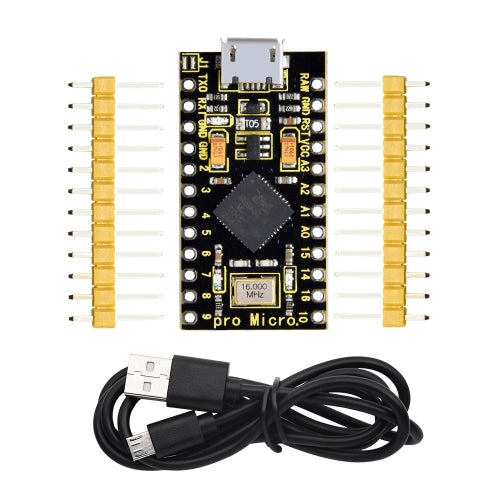 Keyestudio PRO MICRO 5V 16MHZ ATMEGA32U4-MU Development Board For Arduino
