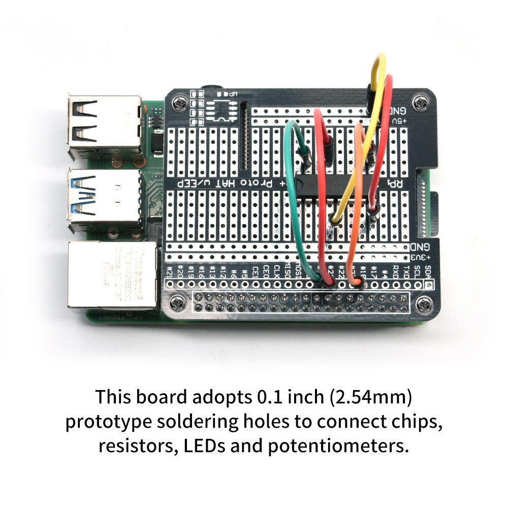 Raspberry Pi DIY Soldering HAT Hole expansion board Compatible with Raspberry Pi 4B 3B
