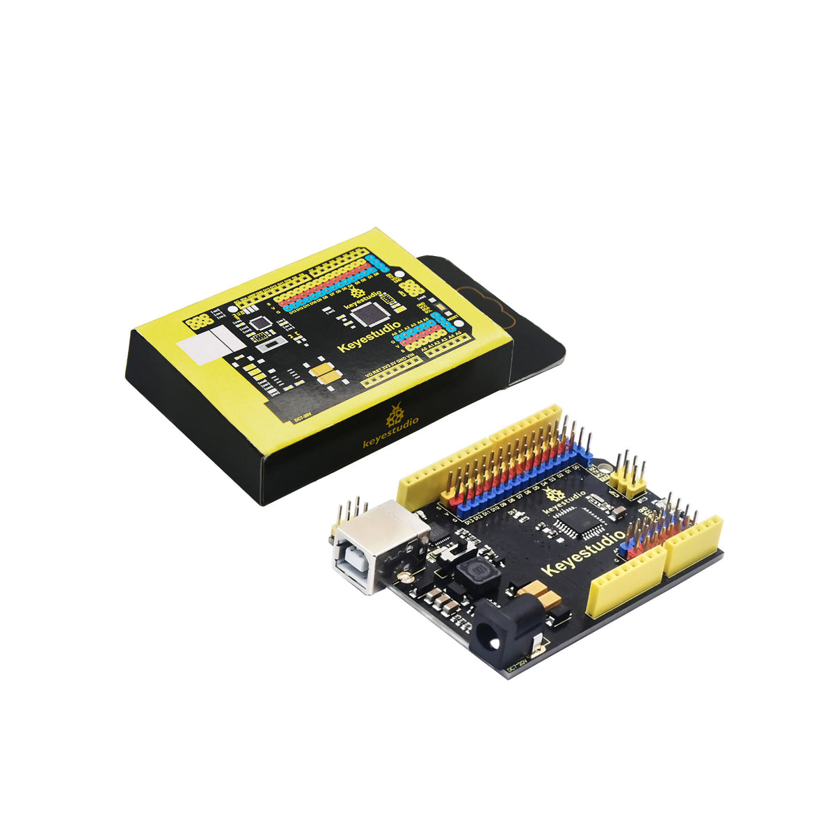 KEYESTUDIO UNO R3 Development Board For Arduino Official Upgrated Version With Pin Header Interface