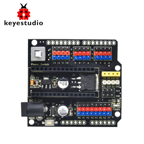 Keyestudio NANO Shield with DC port for Arduino Nano3.0