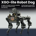 Keyestudio Fox:bit ESP32 XGO-lite AI Quadruped Robot Dog STEM Kit for Student Programming Beginner Robotics Learning