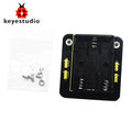 Keyestudio Micro bit Mini Servo Shield with Battery holder For Microbit Robot Car(No Micro bit Board)