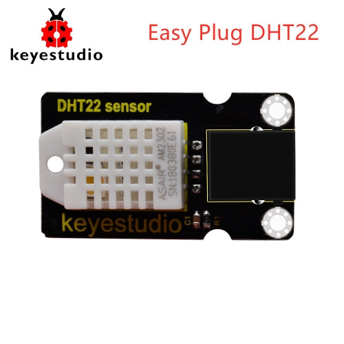 Keyestudio RJ11 Easy Plug DHT22 (AM2302)Temperature and Humidity Sensor for Arduino Uno r3