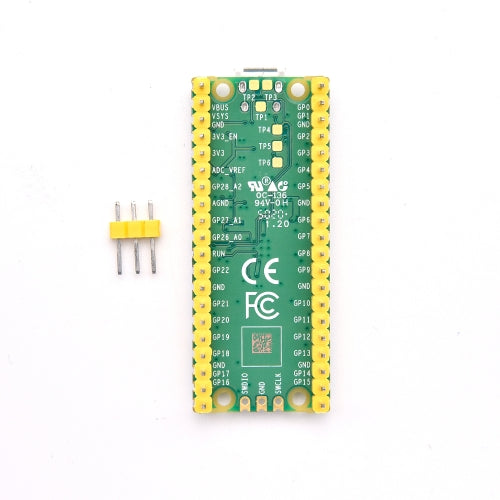 Raspberry Pi Pico Development Board Microcontroller Board RP2040 Cortex-M0+ Dual-Core ARM Processor With Downward Soldered Pin Header