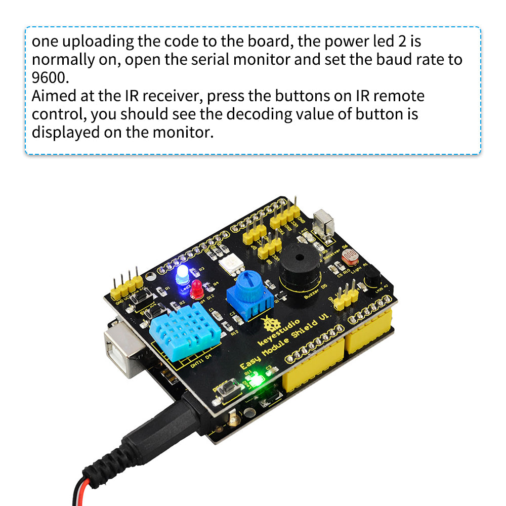 Keyestudio Multi-purpose Shield V1 for Arduino Starter