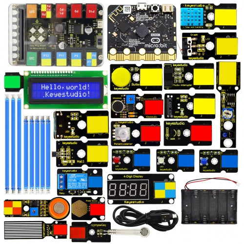Keyestudio EASY PLUG Super Starter Kit for BBC micro bit STEM EDU with micro:bit Board