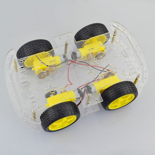 Free shipping! Keyestudio 4WD Smart Robot Car Chassis Kits for Arduino Robot Car