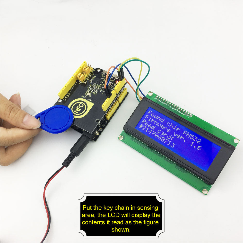 Keyestudio PN532 NFC/RFID Controller Shield for Arduino uno r3