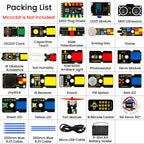 Keyestudio EASY Plug Ultimate Starter Kit for BBC Microbit STEM EDU Without Micro Bit Board