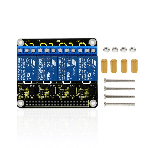 Keyestudio RPI 4channel-Relay 5V Shield for Raspberry Pi/ CE certification