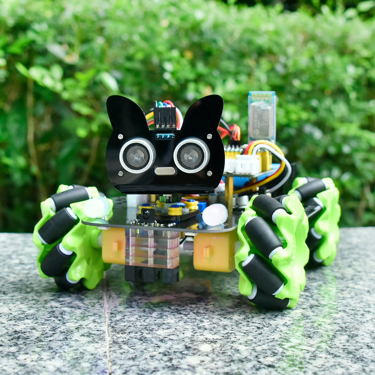 Keyestudio 4WD Mecanum Robot for Raspberry PICO Arduino IDE C Smart DIY Project for Adults STEM Programming Set with 12 Projects