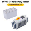 Keyestudio 88000 6 AAA Battery & 8881 9V AA Battery Holder Box Compatible With LEGO Multi Power Functions Tool Lego Blocks Not Included Battery