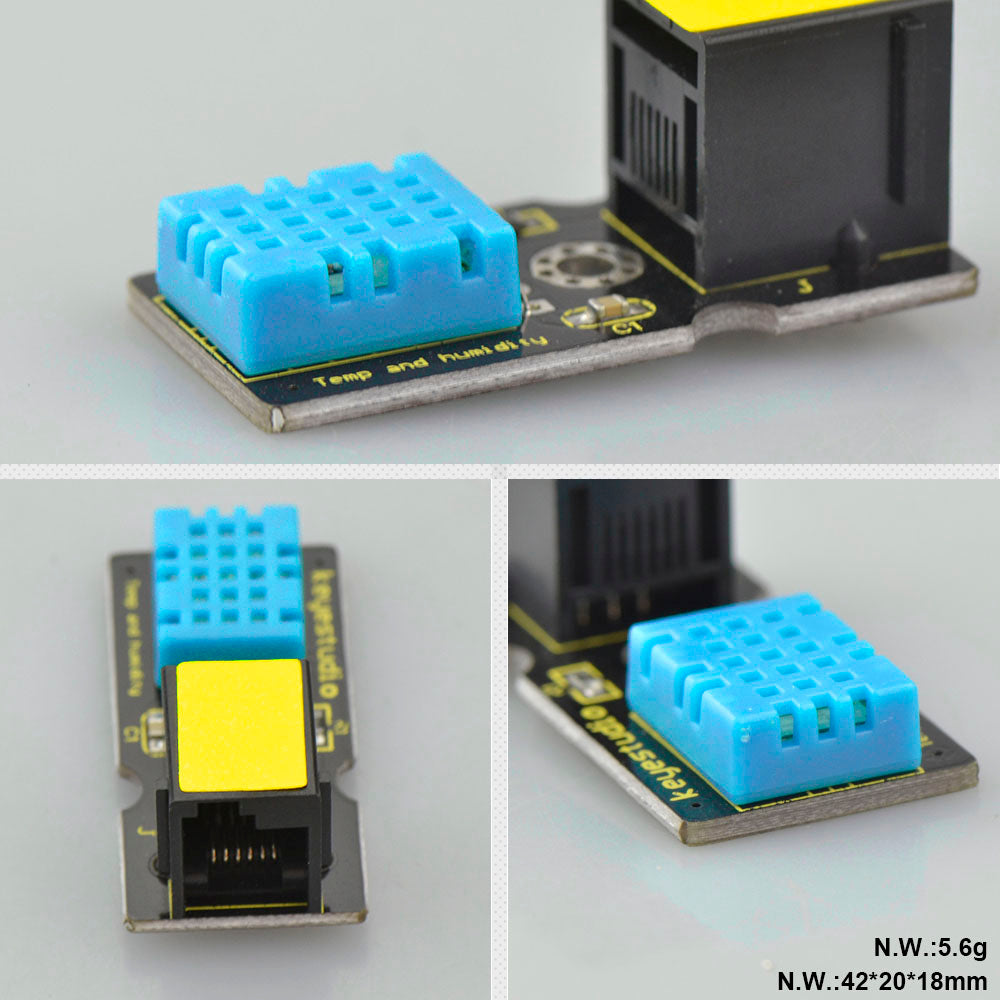 Keyestudio EASY plug DHT11 Temp-Humidity Sensor Module for Arduino STEAM