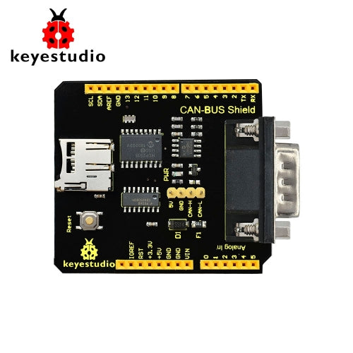 Keyestudio CAN-BUS Shield MCP2515 chip With SD Socket For Arduino UNO R3