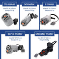 Keyestudio MOC Multi Tool 8883 8882 8804 Motor M/L/XL Motor Servo Motor Electric Assembled Building Blocks Brick Toy Parts