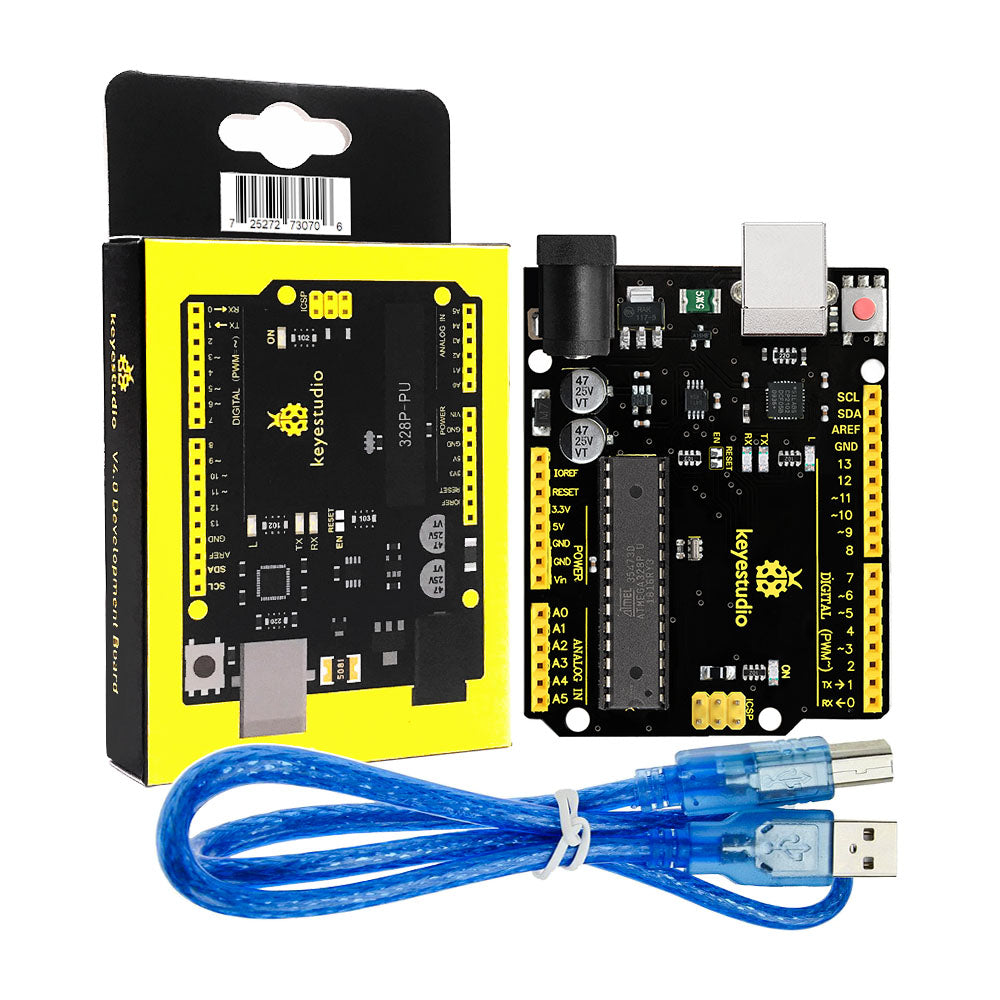 Keyestudio V4.0 Development Board W/USB Serial Chip CP2102 +USB Cable