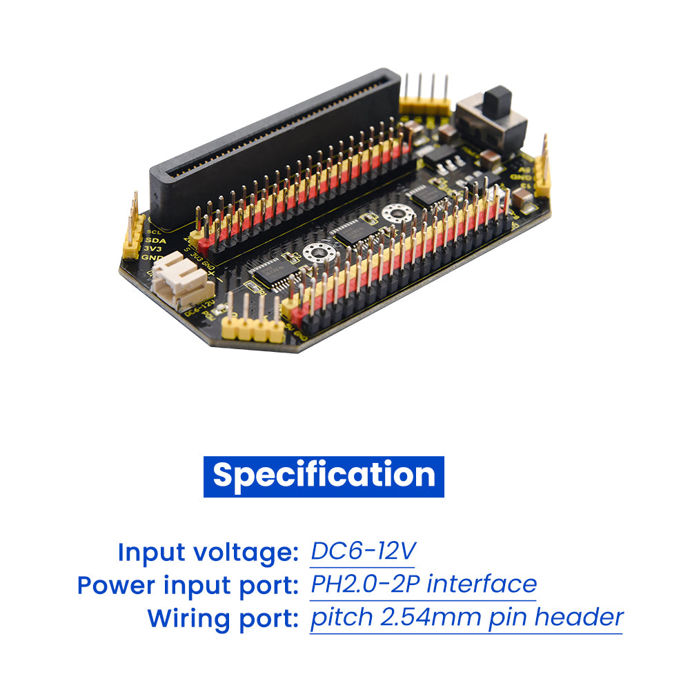 Keyestudio Micro bit Expansion Shield Board with IO Ports for Micro Bit