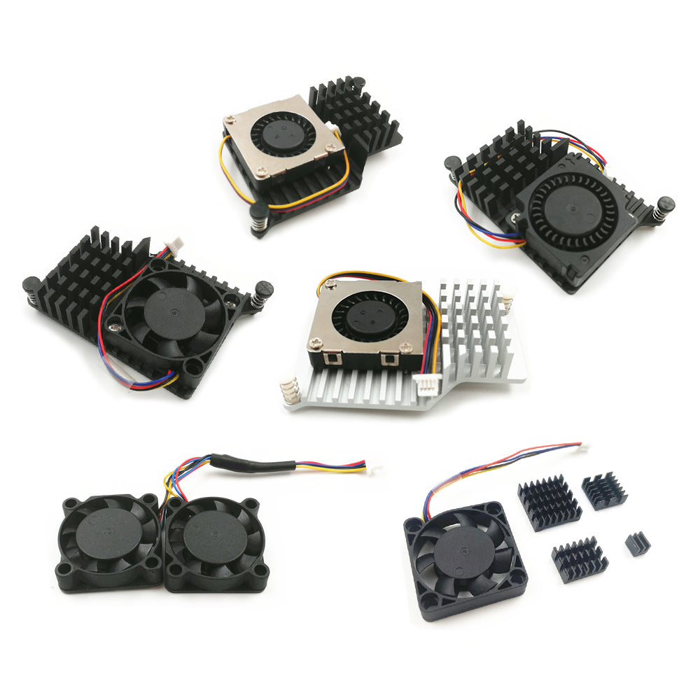 Raspberry Pi 5 3007/3010 5V Speed Adjustable Fan For Raspberry Pi Heat Sink Quiet And Active Cooling Stable Heat Dissipation
