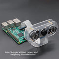 Keyestudio Acrylic infrared night vision camera Holder with Heat sink for Raspberry pi 4B/3B+
