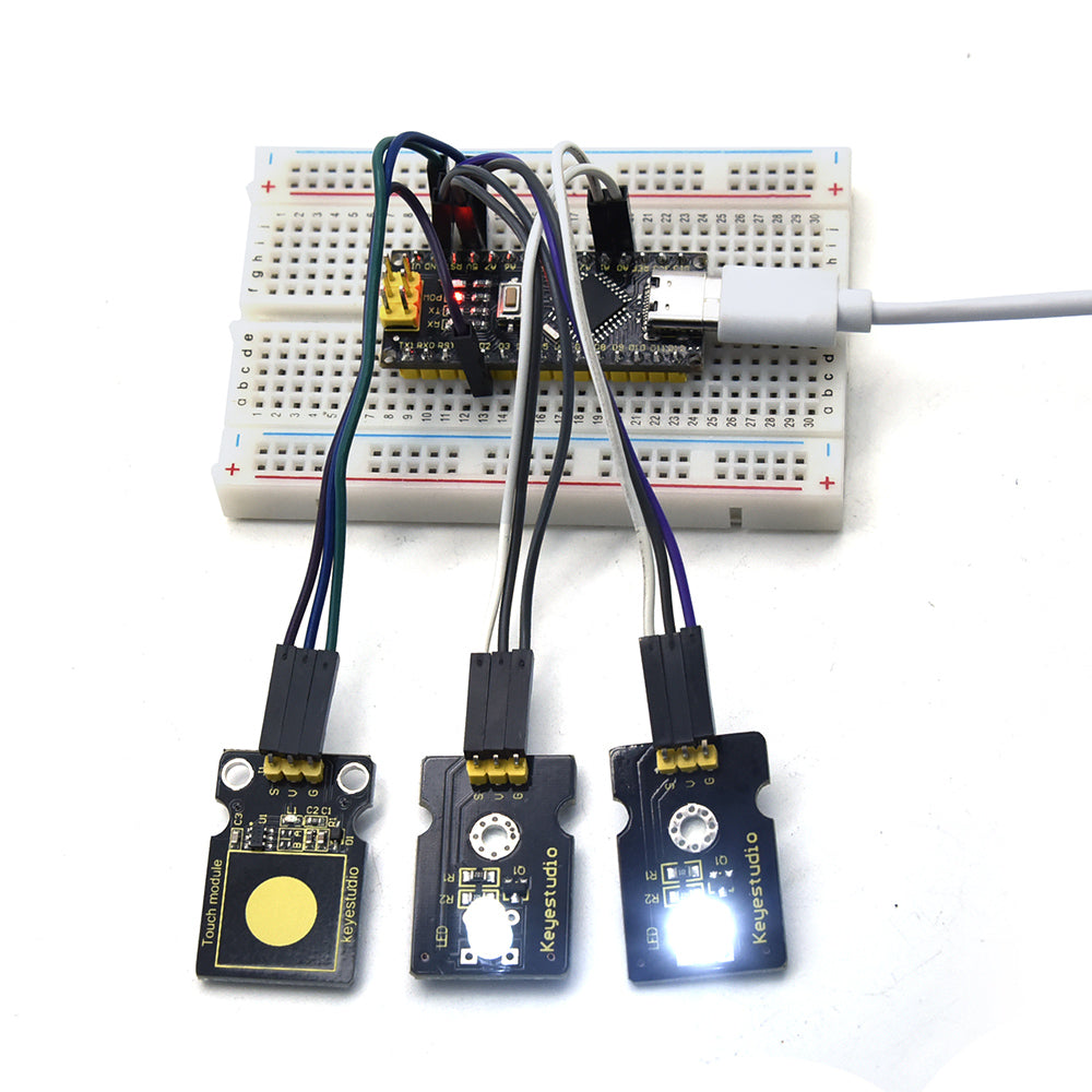 Keyestudio NANO PLUS Development Board Compatible with Arduino NANO