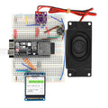 Keyestudio ESP32 S3 Al Chatbot Breadboard DIY Kit with 1.54 Inch Display Screen Al Voice Assistant Starter Kit for Deepseek
