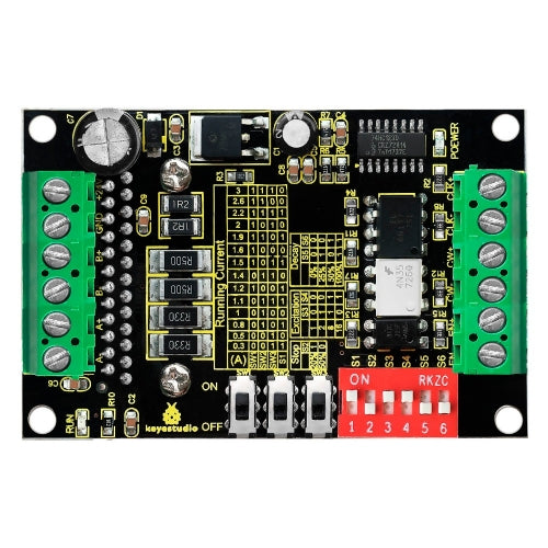 Keyestudio TB6560 Stepper Motor Drive Board For Arduino Projects(Black and Eco-friendly)