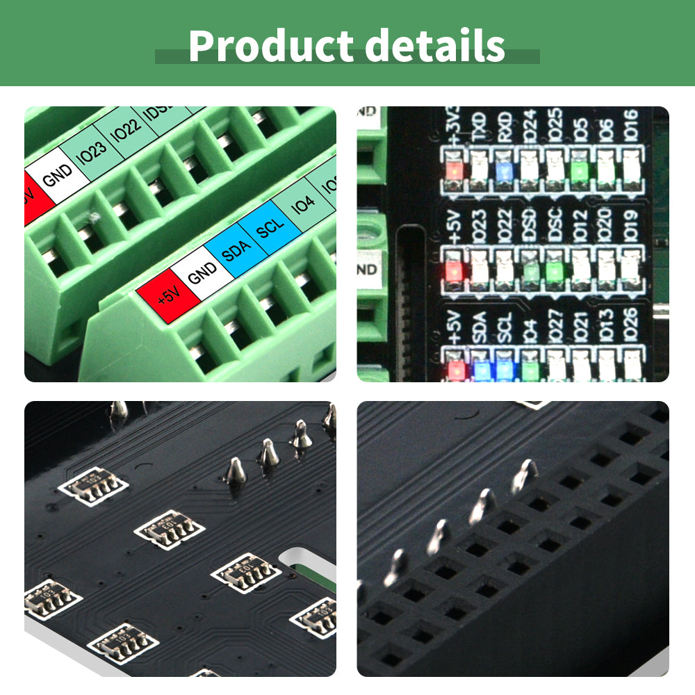 Raspberry Pi GPIO Terminal Expansion Board Support Raspberry Pi 4B 3B 3B+ 2B ZERO series