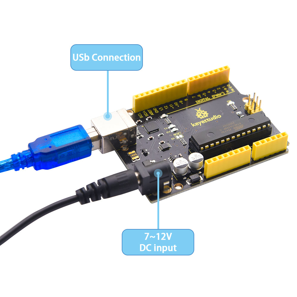 Keyestudio V4.0 Development Board W/USB Serial Chip CP2102 +USB Cable