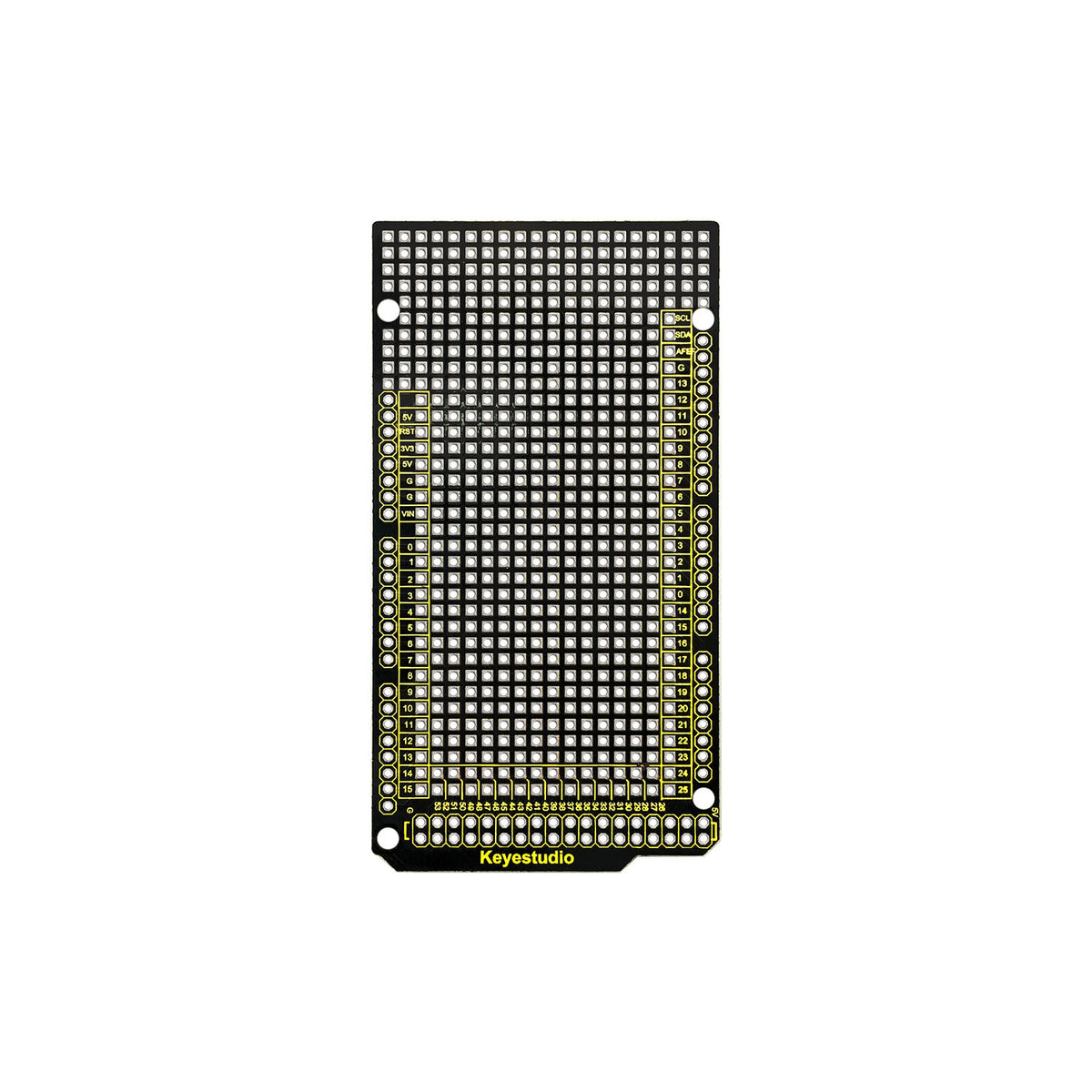 10PCS Keyestudio Prototype PCB for Arduino MEGA 2560 R3 Shield Board DIY FR-4 Environmentally Friendly