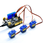 Keyestudio UNO R3 Development Board TB6612FNG Motor/Servo Drive Shield with PS2 Socket