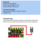 Keyestudio RJ11 EASY-plug Active Buzzer Module for Arduino STEAM