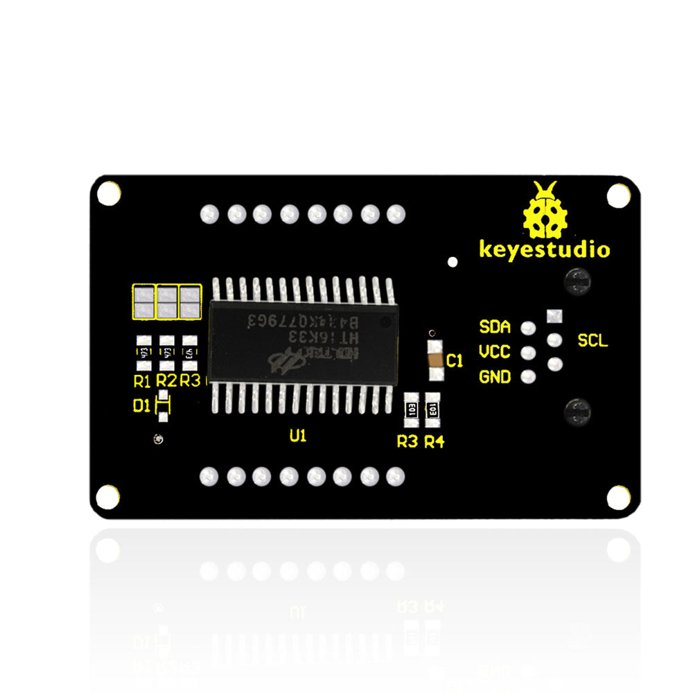 Keyestudio EASY plug IIC I2C 8*8 LE D Dot Matrix Display for Arduino STEAM