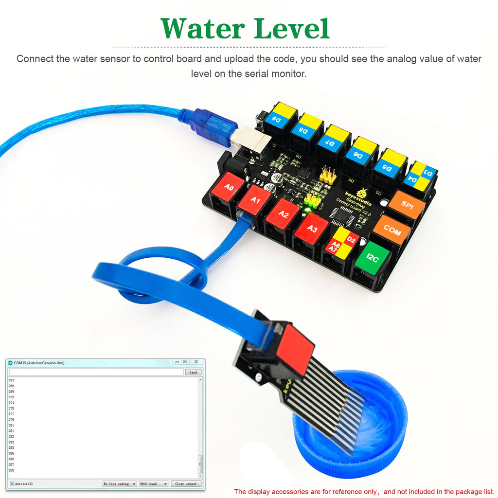 Keyestudio EASY-Plug Starter Learning Kit for Arduino STEAM (21pcs Modules)