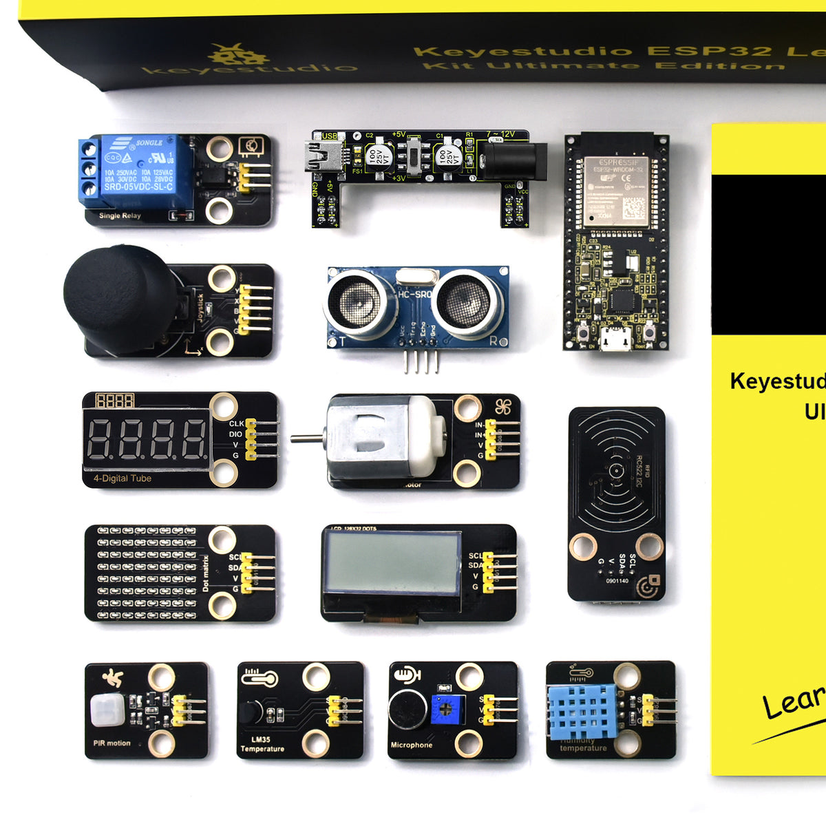 Keyestudio ESP32 Learning Kit Ultimate Edition Starter modules Kit DIY Programming Kit