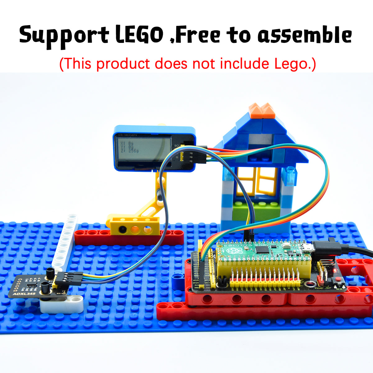 Keyestudio Raspberry Pi Pico 42 in 1 Sensor Starter Kit DIY Electronic Kit For Raspberry Pi